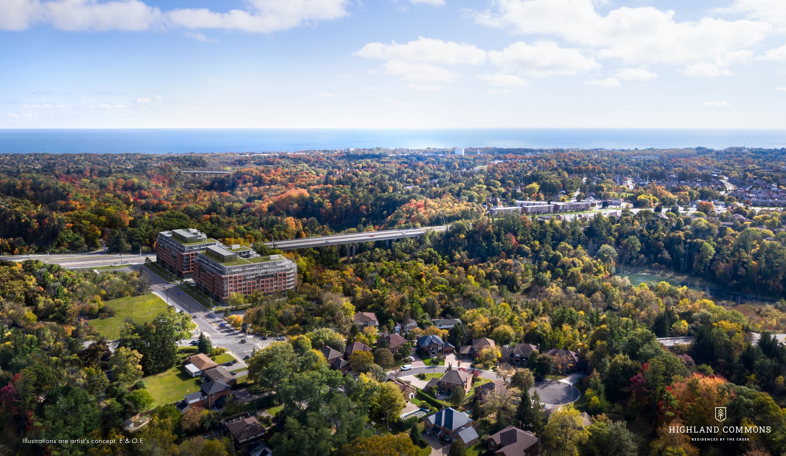 Aerial-Highland Commons